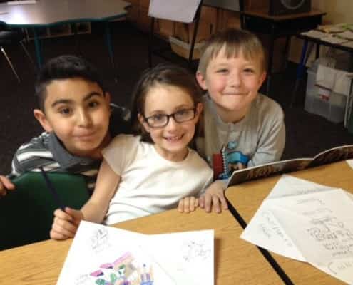 AJ, Autumn, David